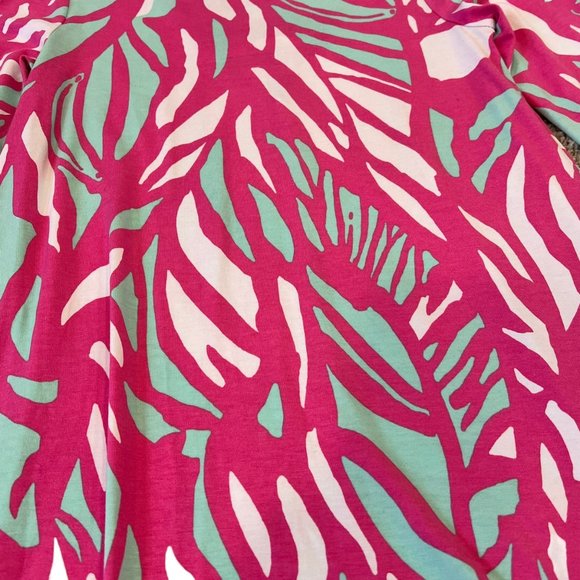 Lilly Pulitzer Ophelia Swing Dress XS Pink Papaya Player Print - Picture 4 of 7
